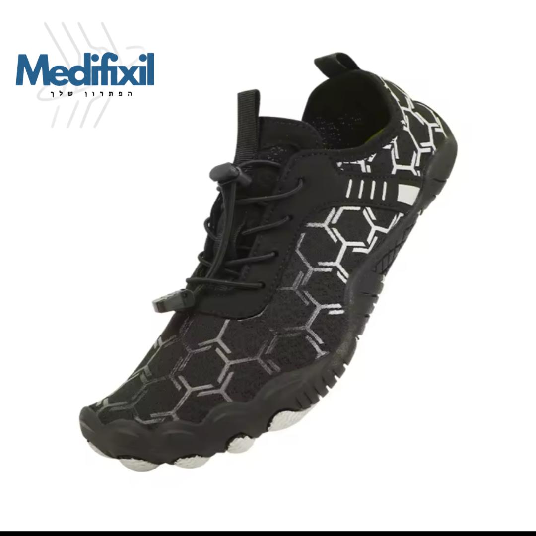 מדיפיקס ברפוט סאקיס- נעלי ברפוט להליכה וספורט אורתופדיים